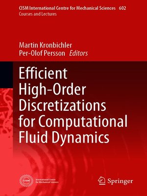 cover image of Efficient High-Order Discretizations for Computational Fluid Dynamics